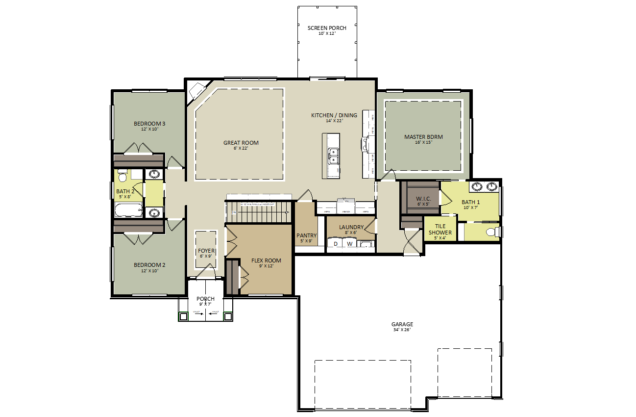 Westbury First Floor Floor Plan